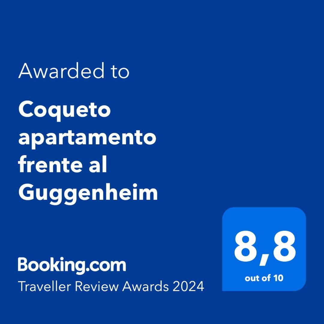 Coqueto Apartamento Frente Al Guggenheim Μπιλμπάο Εξωτερικό φωτογραφία